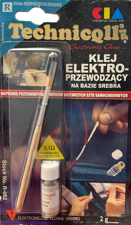 KLEJ ELEKTROPRZEWODZĄCY R-082 TECHNICQLL 2g