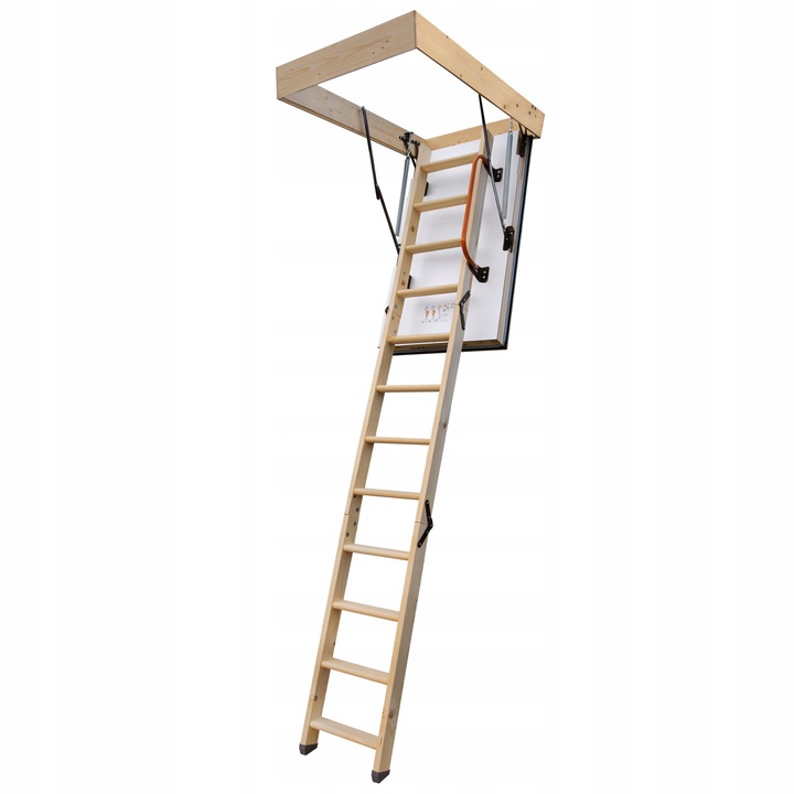 Schody Strychowe NORDIC 0,44 W/m2K 120x80 Dodatkowa Uszczelka Wkręty