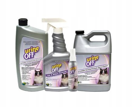 urine OFF CAT / Spray usuwający mocz kotów, neutralizator zapachów / 500 ml