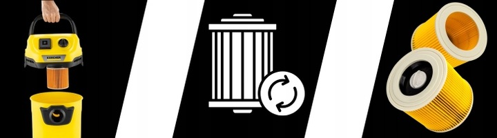 ZESTAW 10x WORKI DO ODKURZACZA KARCHER WD3 WOREK WD 3 WD2 SE 4001 +