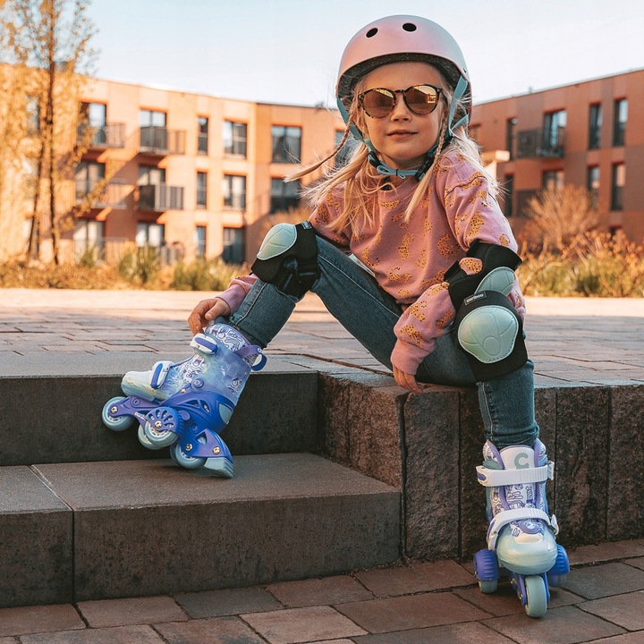 Rolki dla dzieci CARIBOO STEP 1 regulowane - 30-33