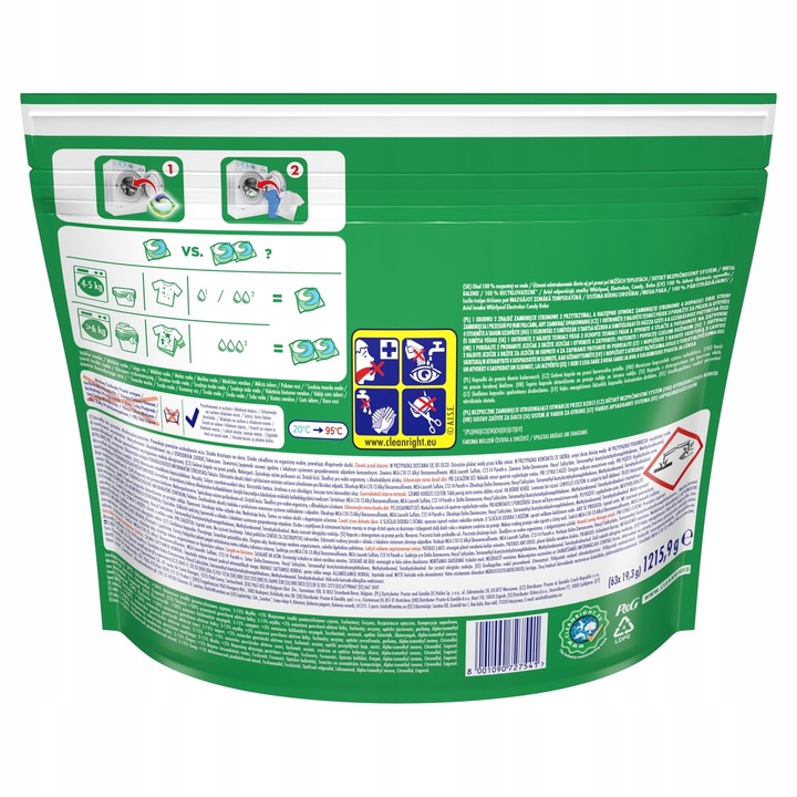 Kapsułki do prania kolorów Ariel all in one Pods 63 szt.