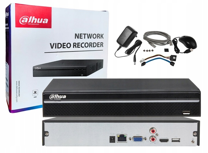 REJESTRATOR IP NVR2108HS-4KS3 8 KANAŁÓW DAHUA DO KAMER IP 8CH DO 12Mpx