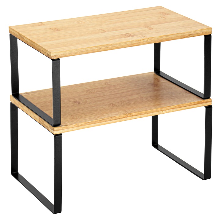 REGAŁ KUCHENNY NA PRZYPRAWY DREWNIANY PÓŁKA ORGANIZER STOJAK BIUROWY