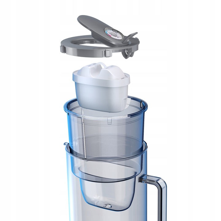 Dzbanek filtrujący szklany Aquaphor Glass 2,5l z wkładem Maxfor+ MG,