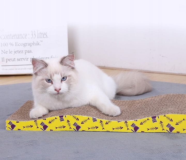 Drapak Dla Kota Legowisko Kartonowy Lodka 45cm - Wygodny, Stabilny, Eko