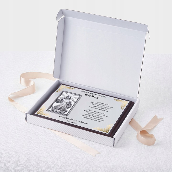 PREZENT NA URODZINY 18 30 40 45 50 60 65 70 80 90 OBRAZ W OZDOBNYM PUDEŁKU