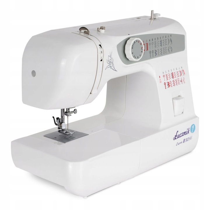 MASZYNA DO SZYCIA domowa mechaniczna solidna Łucznik Ewa II 2014 + GRATIS