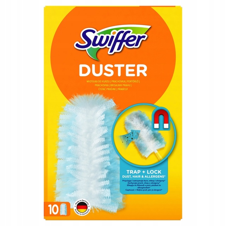 Swiffer Zestaw Duster Kit do usuwania kurzu + wkłady do miotełki 9 szt