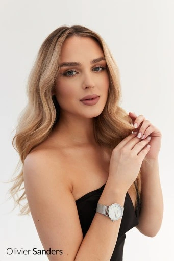 ZŁOTY ZEGAREK DAMSKI NA RĘKĘ NA BRANSOLECIE NA PREZENT DLA MAMY ŻONY 585