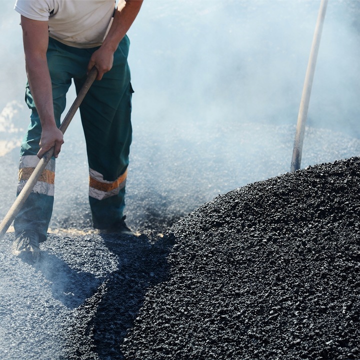 ASFALT DROGOWY NA ZIMNO WOREK 25KG Masa Bitumiczna