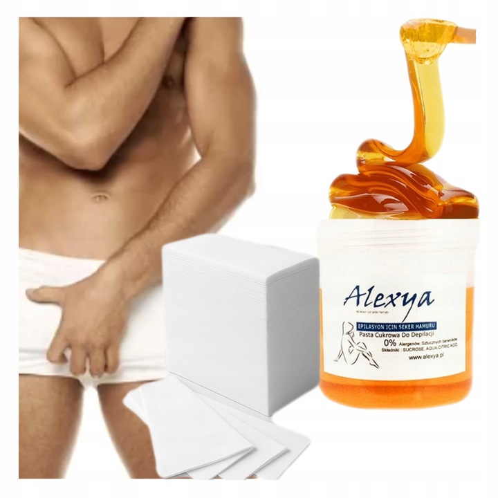 Pasta cukrowa do depilacji miejsc intymnych bikini pupy dla mężczyzn kobiet