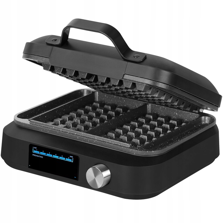 Gofrownica 2 GOFRY DUŻE CHRUPIĄCE MOCNA SZYBKA regulacja czasu