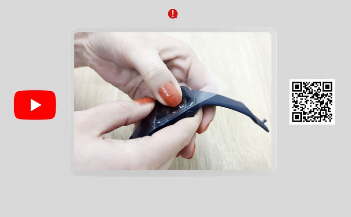 2x Folia ochronna hydrożelowa apgo HD HQ FLEX do Apple Watch SE 2022 (40mm)