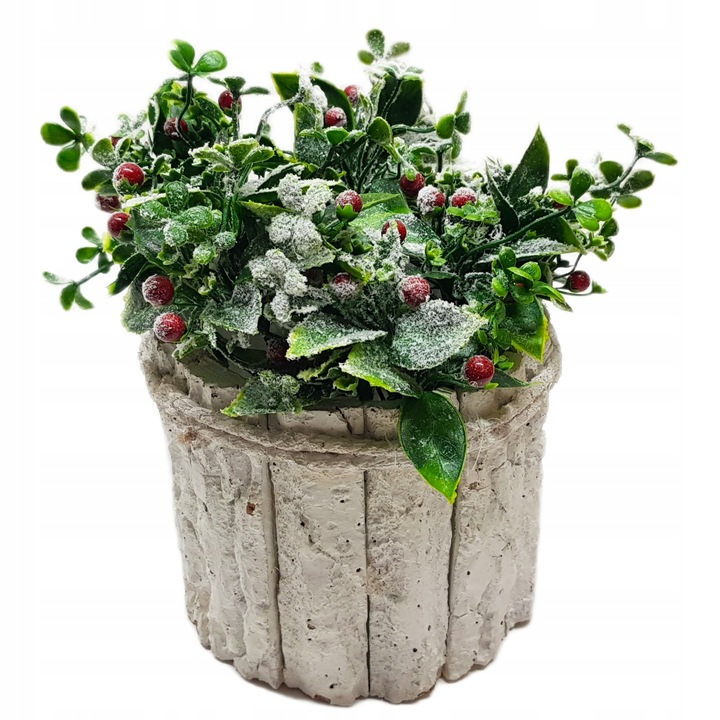 OSŁONKA SKRZYNKA DONICZKA Z KORY DO STROIKÓW NASADZEŃ NA KWIATY ZIOŁA