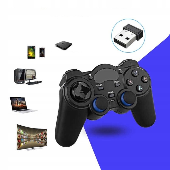 BEZPRZEWODOWY GAMEPAD PAD DO TELEFONU ANDROID PC TV BOX KONSOLA KONTROLER