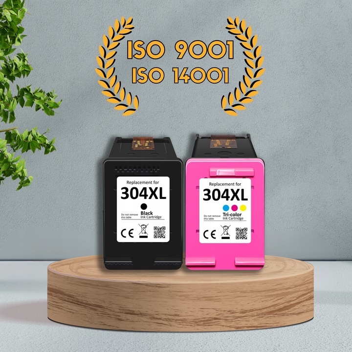 Tusz do HP 304 XL czarny kolor POZIOM TUSZU