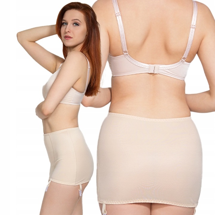 Pas do pończoch Mitex IRA beżowy 108 r.M