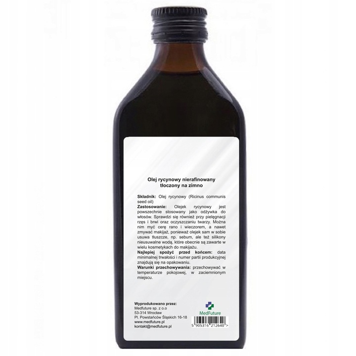 OLEJ RYCYNOWY 250 ml Nierafinowany Tłoczony na zimno NATURALNY Indie