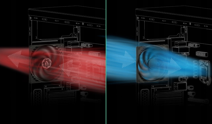VALUE PACK 5szt ARCTIC P12 PWM PST wentylator zestaw 4-pin 489a624