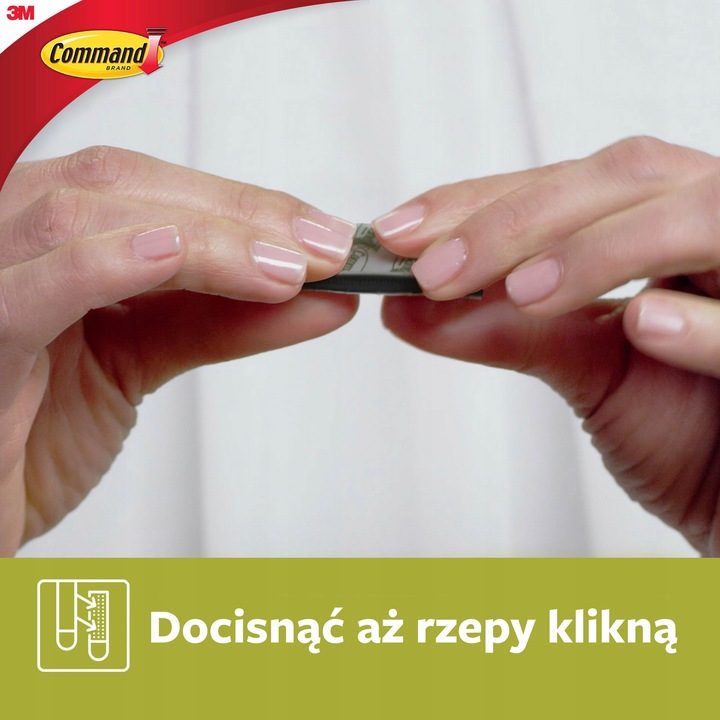 Command rzepy samoprzylepne do wieszania obrazów do 7,2 kg 28 szt. (14