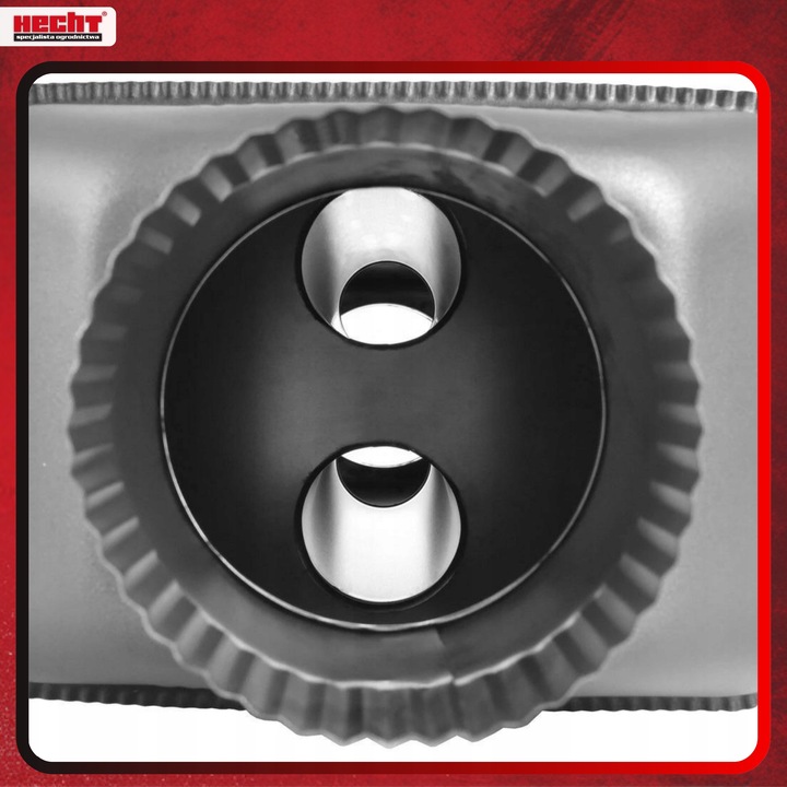 RADIATOR WYMIENNIK CIEPŁEGO POWIETRZA + 30% Fi 120 mm HECHT SAVER