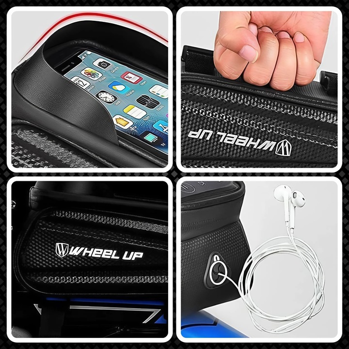 SAKWA ROWEROWA TORBA NA BAGAŻNIK ROWER ODBLASKOWA KUFER POJEMNA USZTYWNIANA