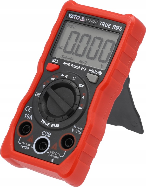 YATO MIERNIK CYFROWY TRUE RMS LCD 4000 AUTOMATYCZNY ZAKRES YT-730894