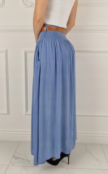 ZWIEWNA DŁUGA SPÓDNICA MAXI DO KOSTEK BOHO DAMSKA