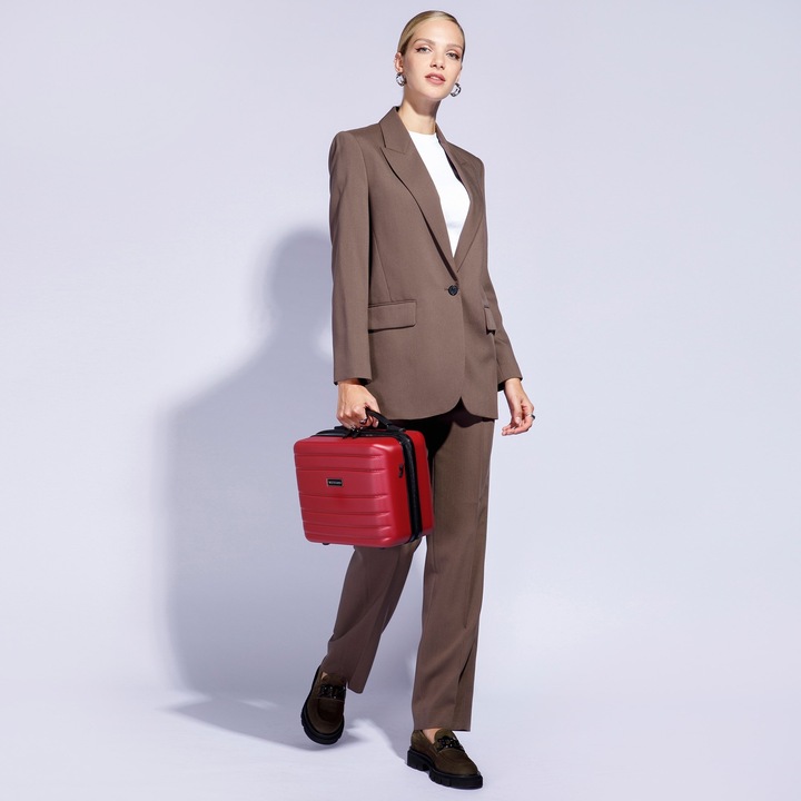 WITTCHEN kosmetyczka podróżna czerwona