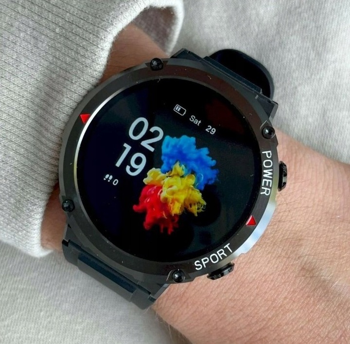 SMARTWATCH Zegarek Męski 600MAH ROZMOWY SMS