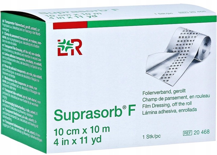 L&R - Suprasorb F - 10 cm x 10 m - 1szt.