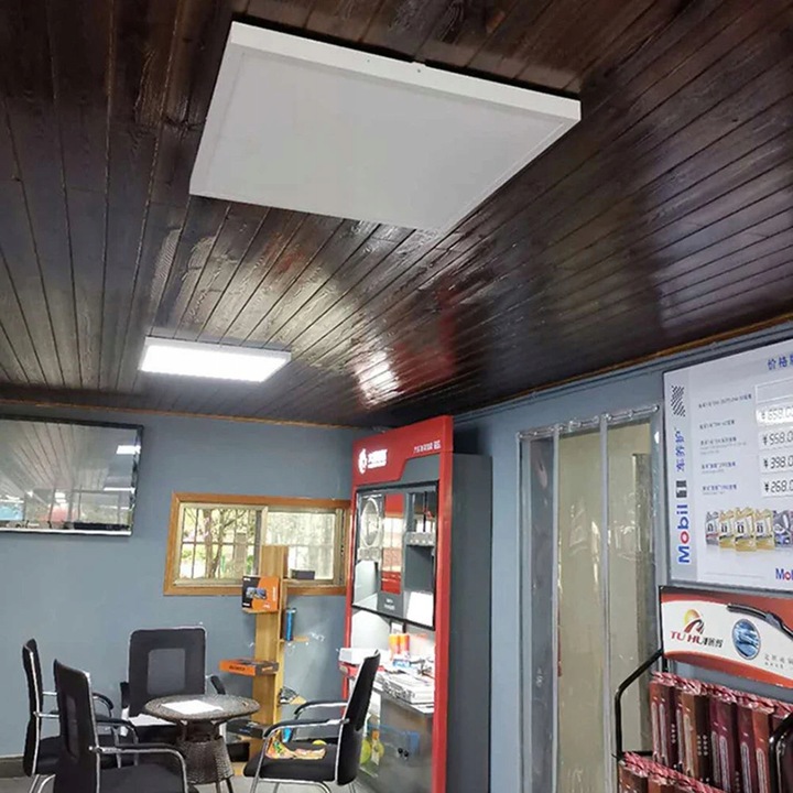 Lampa LED Panel Natynkowy Do Garażu Warsztatu 60cm 48W 4300lm 4000K