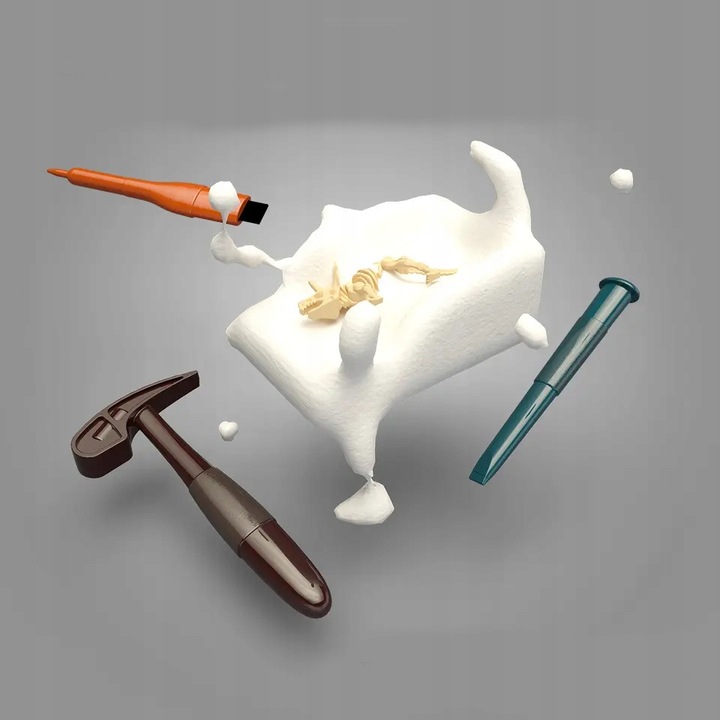 Wykopaliska Dinozaurów 6w1 Skamieniałości