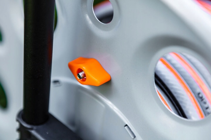 Stojak Bęben Metalowy na Wąż Ogrodowy do 100m Wózek Zwijak NEO TOOLS