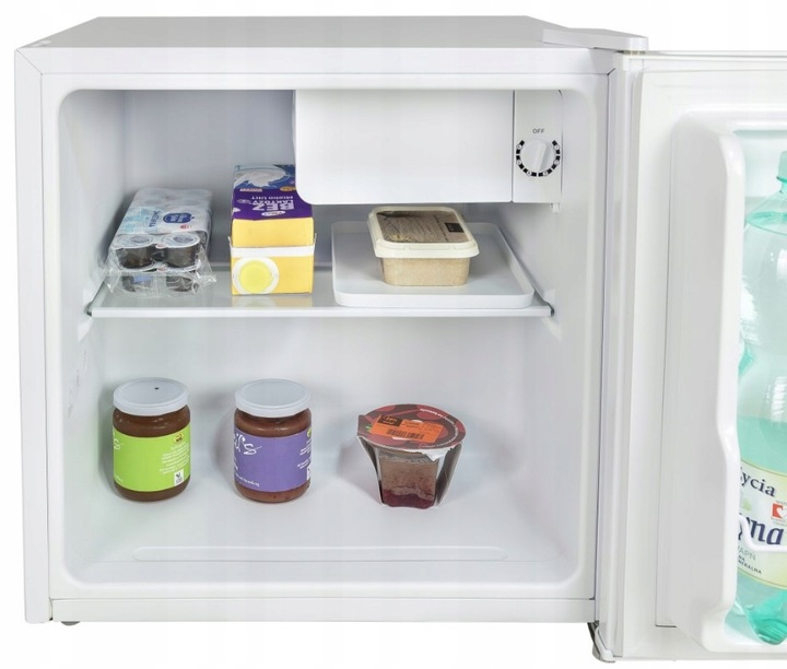 MAŁA LODÓWKA CHŁODZIARKA HOTELOWA BIUROWA DO BIURA 41L MINIBAR 50cm