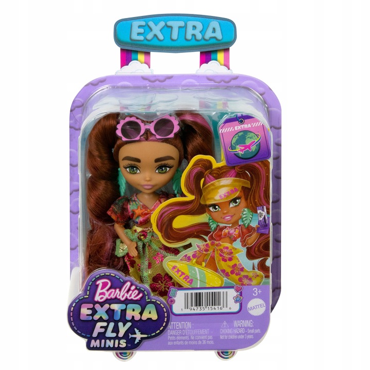 Barbie Extra Fly Minis Lalka Plażowa HPB18