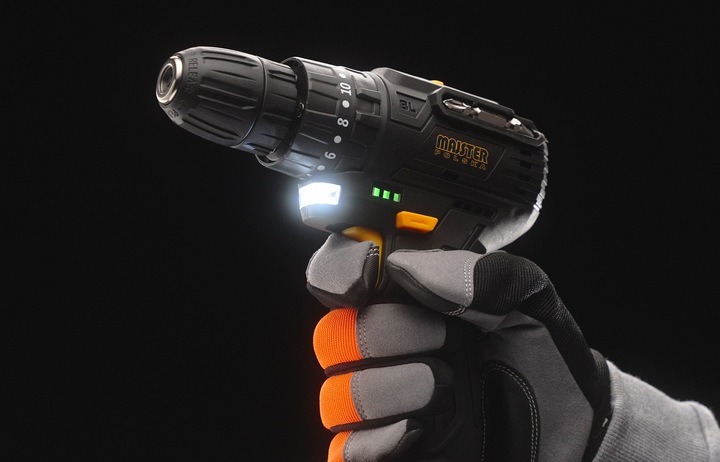 UDAROWA WIERTARKO WKRĘTARKA AKUMULATOROWA 20V BEZSZCZOTKOWA 2XAKU