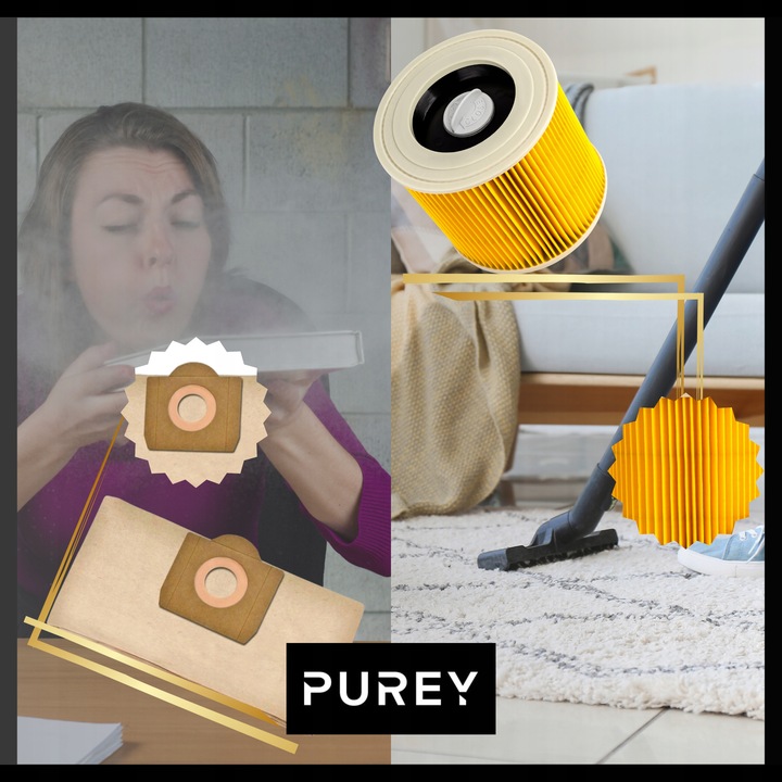 ZESTAW 10x WORKI DO ODKURZACZA KARCHER WD3 WOREK WD 3 WD2 SE 4001 +