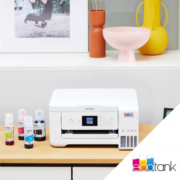 Drukarka Epson EcoTank Urządzenie 3w1 Skaner Druk KOLOR DUPLEX WIFI + TUSZE