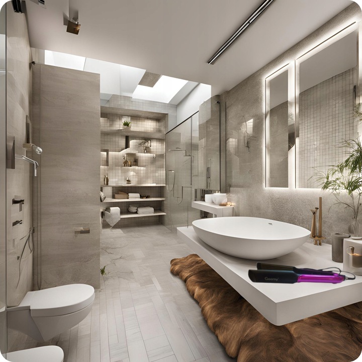 KARBOWNICA DO WŁOSÓW CERAMICZNA CERAMICZNA PRO JONIZACJA FALE LOKI