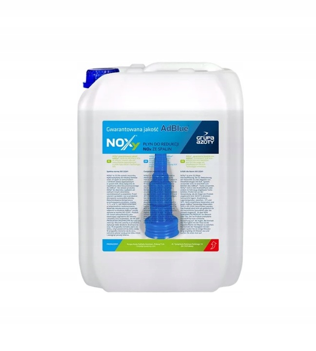 Płyn katalityczny do diesla AdBlue MOCZNIK AD BLUE Noxy DPF 18 litrów 32,5%