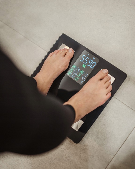 Waga Łazienkowa Analityczna Sportowa 13 Parametrów LCD ANDROID iOS