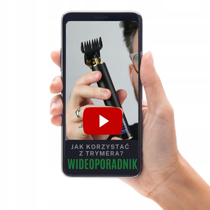 Maszynka do Strzyżenia i Golenia Włosów i Głowy - Trymer do Brody Alpha