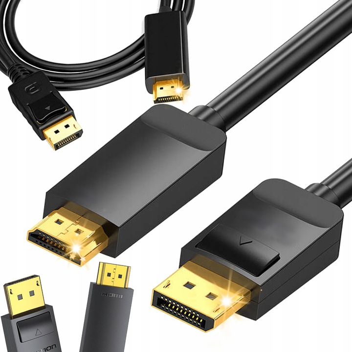 Kabel DisplayPort do HDMI DP 3 m adapter
