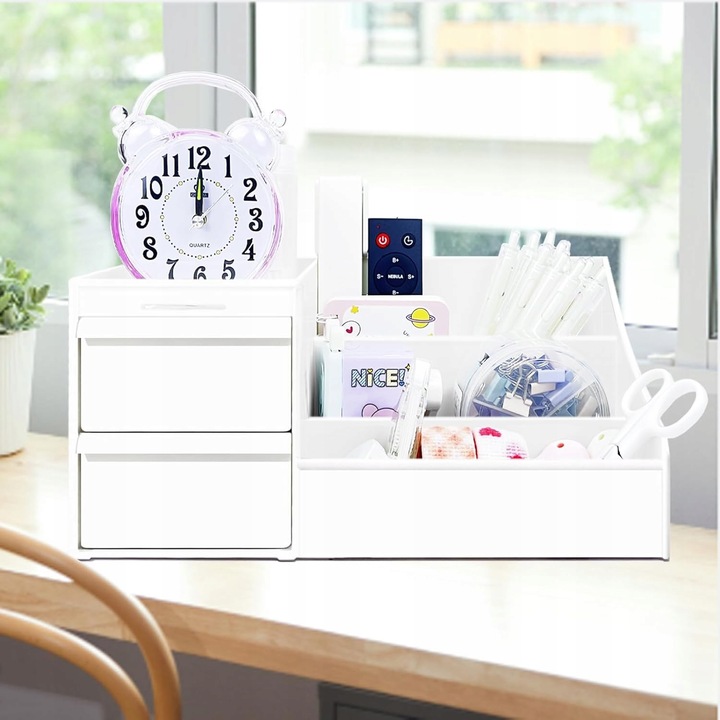 Organizer na biurko duży przybornik szufladka biurkowy dla dzieci biura