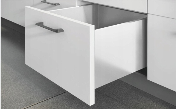 Szuflada GTV Axis PRO biała Bardzo Wysoka 500 H199 L500 3D 199 Cichy