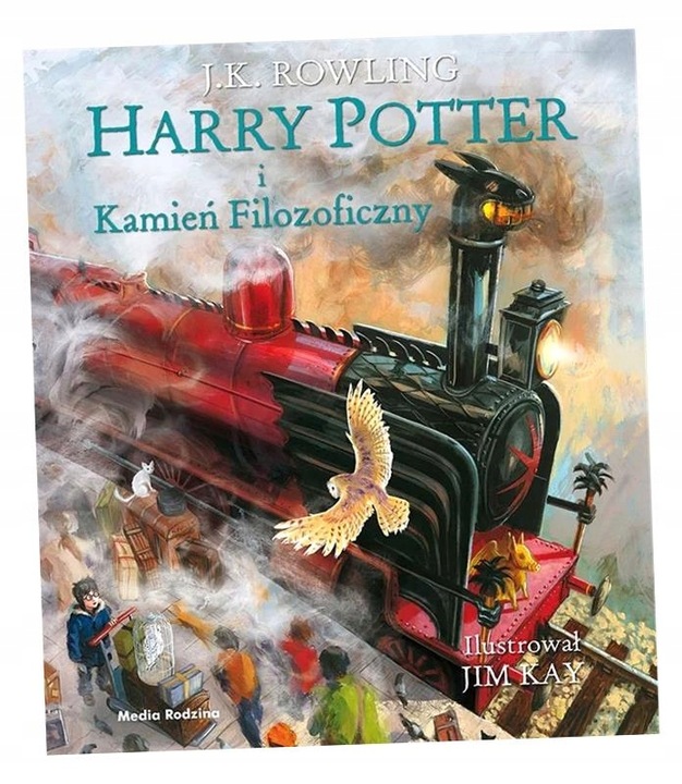 HARRY POTTER I KAMIEŃ FILOZOFICZNY - ILUSTROWANY JOANNE K. ROWLING, ANDRZEJ