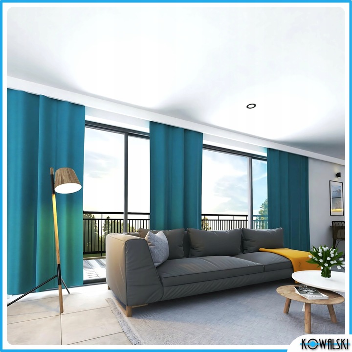 Maskownica Listwa Karniszowa Profil do LED Polimer Biała 10 x 200 cm