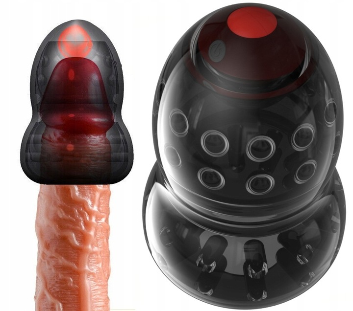 MĘSKI MASTURBATOR ORGAZMOWY MASAŻ ŻOŁĘDZIA